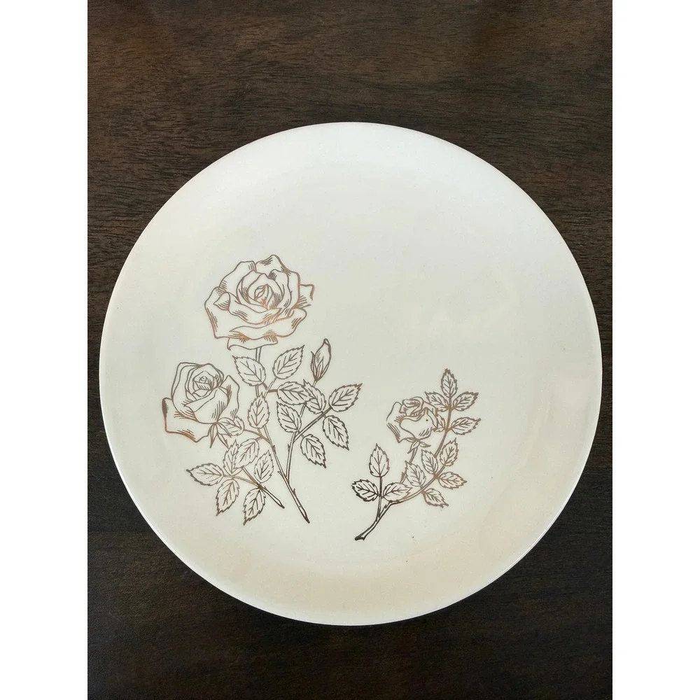 VTG SCIO Golden Rose 1970s MCM Classic‎ Rose 7 1/4